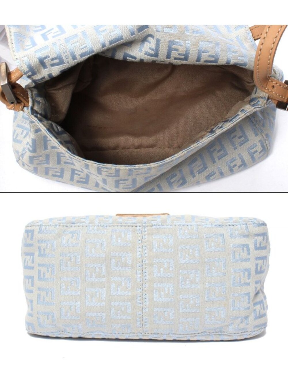 ★SOLD★ Fendi Shoulder Bag Mini Mamma Bucket Zucchino - Picture 3 of 10